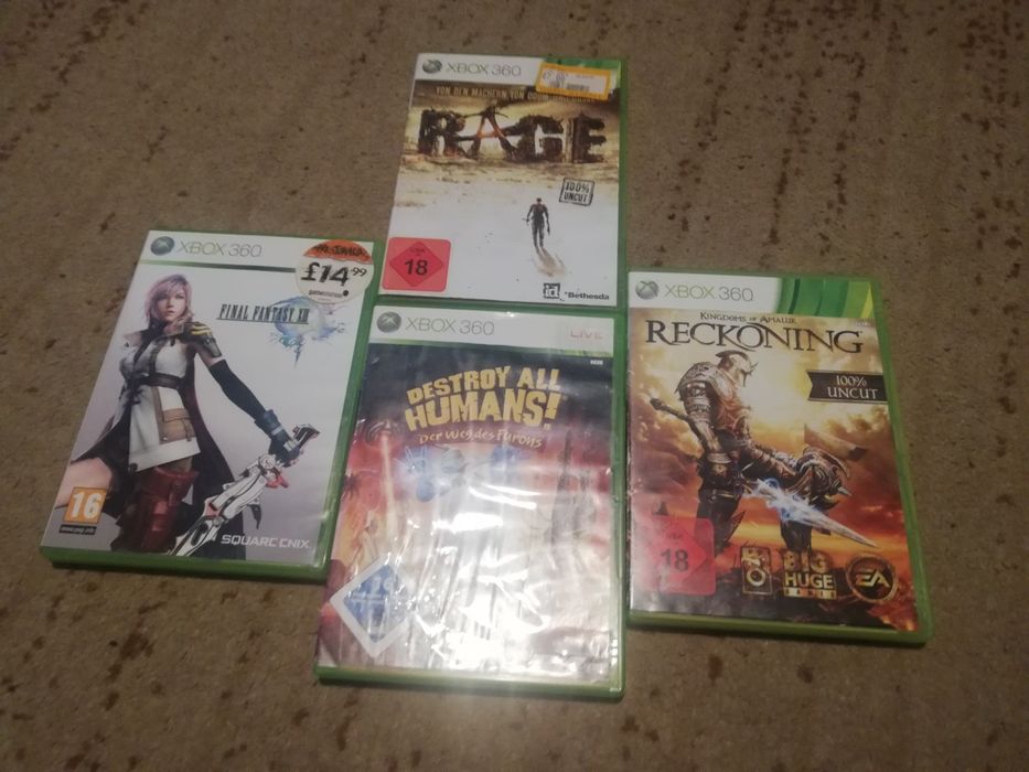 Zestaw gier na xbox360. ZAPRASZAM