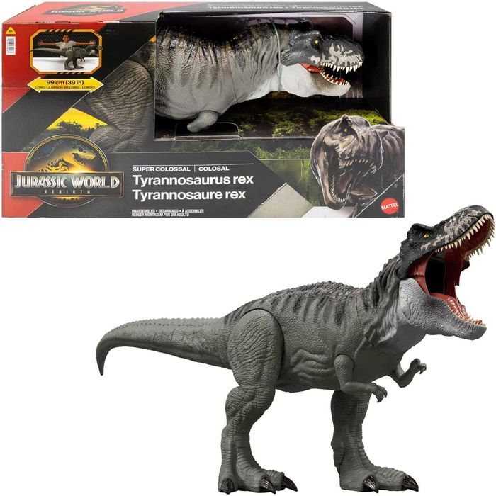 Jurassic World T-rex Tyrannosaurus Rex supercolossal 99 cm dinossauro