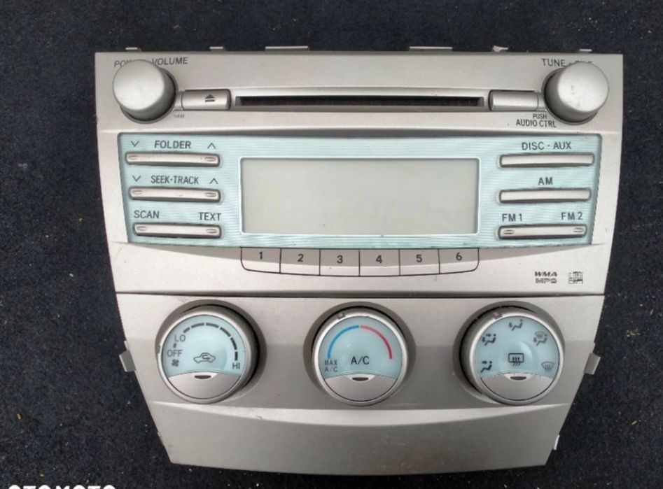 TOYOTA CAMRY Radio CD MP3 Panel F-vat