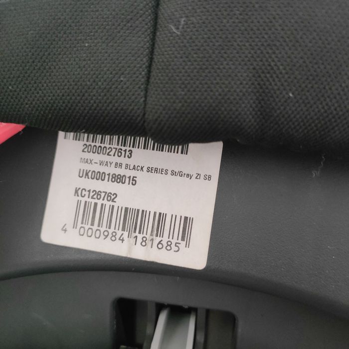 1500zl Britax Max-Way - fotelik samochodowy 9 - 25 kg (od9 m do 6lat)