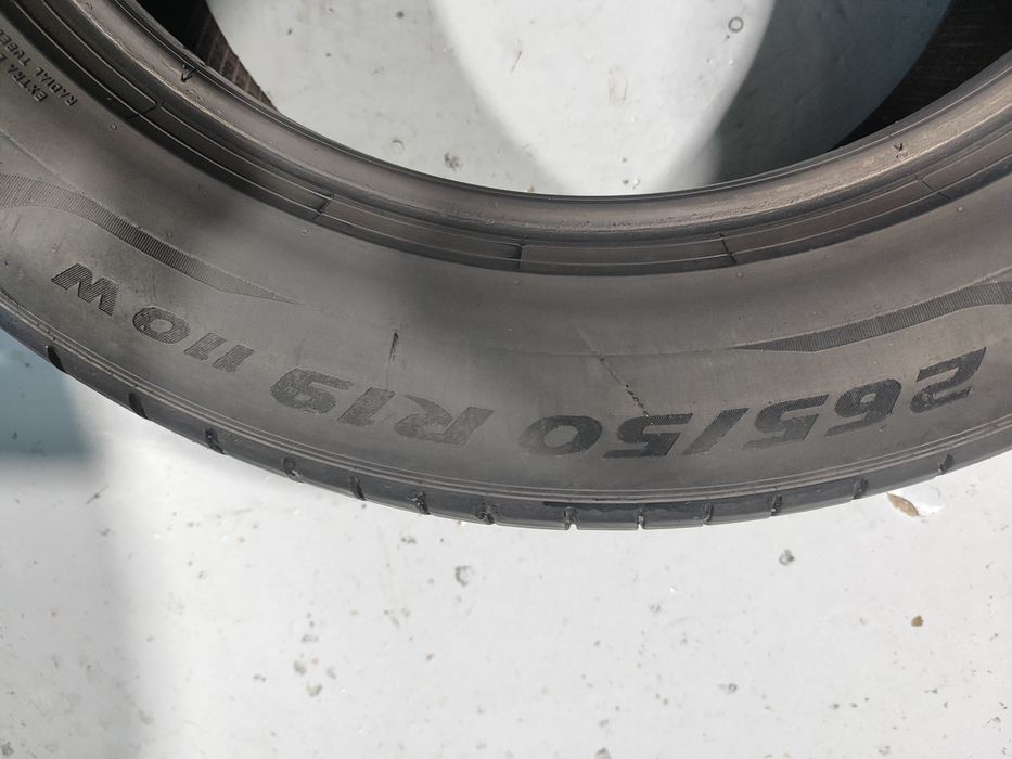 2 pneus semi novos 265-50R19 Pirelli RFT - Oferta dos Portes