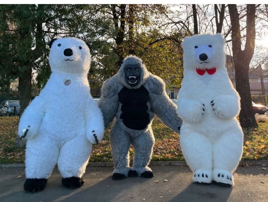 Привітання. Ведмедик. Стриптизерка. Панда. Свято.