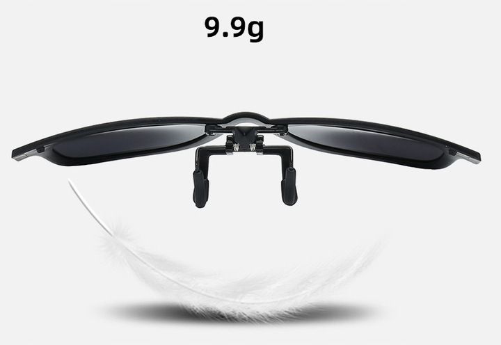 Nakładki Przeciwsłoneczne Uchylne Na Okulary Blue