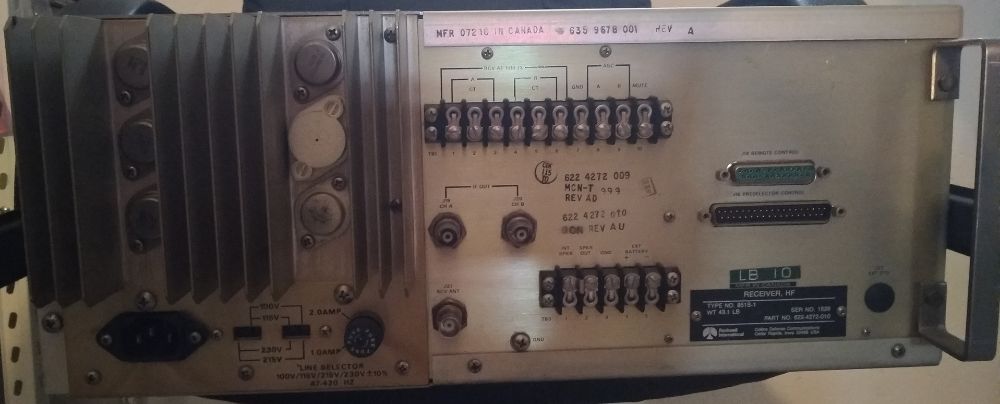 Receptor profissional Rockwell Collins 851S-1