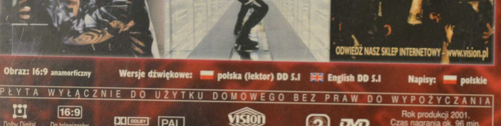 Resident Evil / Horror, Akcja / 2002 / Dvd