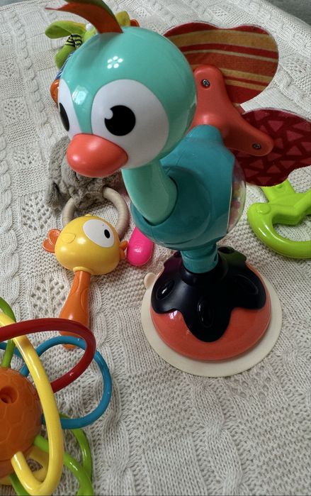 Лот іграшок брязкальця, підвіски, на липучці