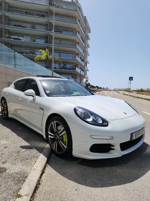 Panamera S híbrido só 77.000 km nacional ano 2014 como novo todas as revisões na Porsche Aceito retoma