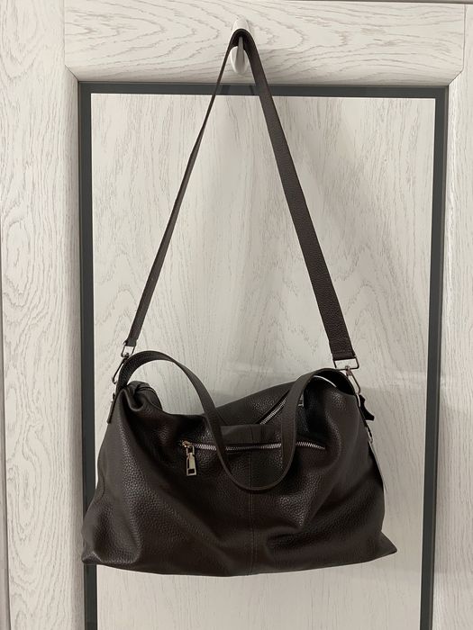 Италия новая большая кожаная сумка