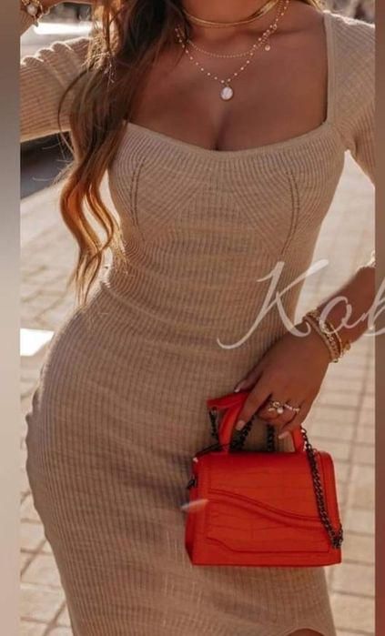 Sukienka prążek rozmiar S