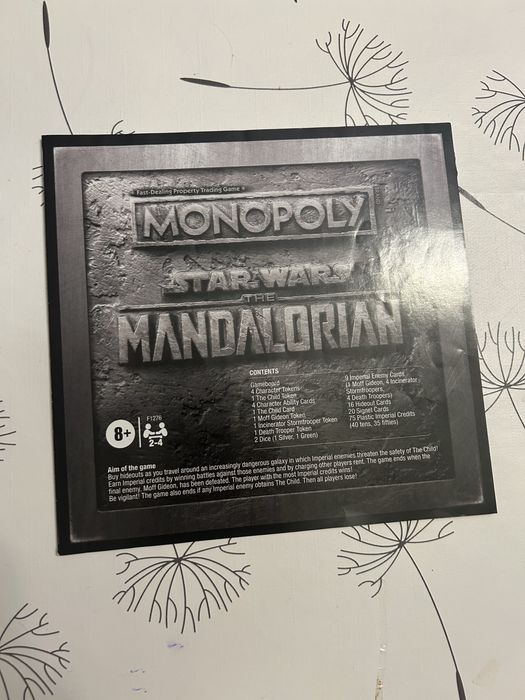 Настільна гра Monopoly starwars Mandalorian