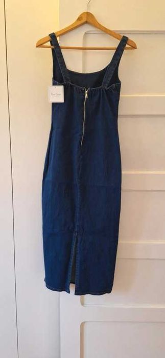 Vestido ganga jeans