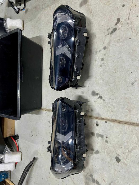 Фари bmw g05 g06 lci led shadow бмв г05 г06 рестайл шадов лайн