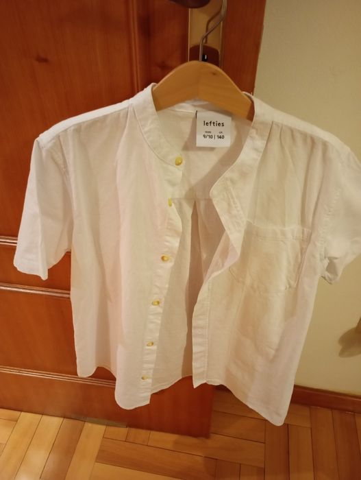 Camisa menino branca