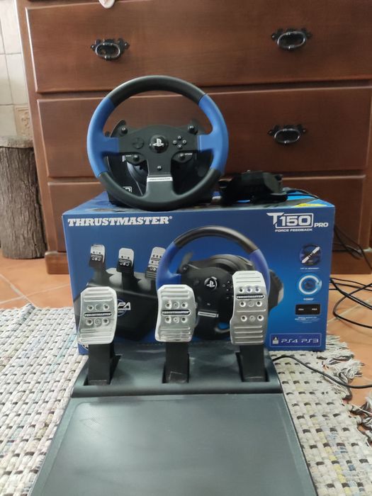 Volante ThrustMaster T150 PRO Force Feedback PRATICAMENTE  NOVO
