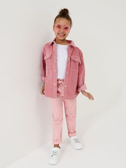 Вельветова сорочка в клітинку вельветовая рубашка Zara 110см 4-5років