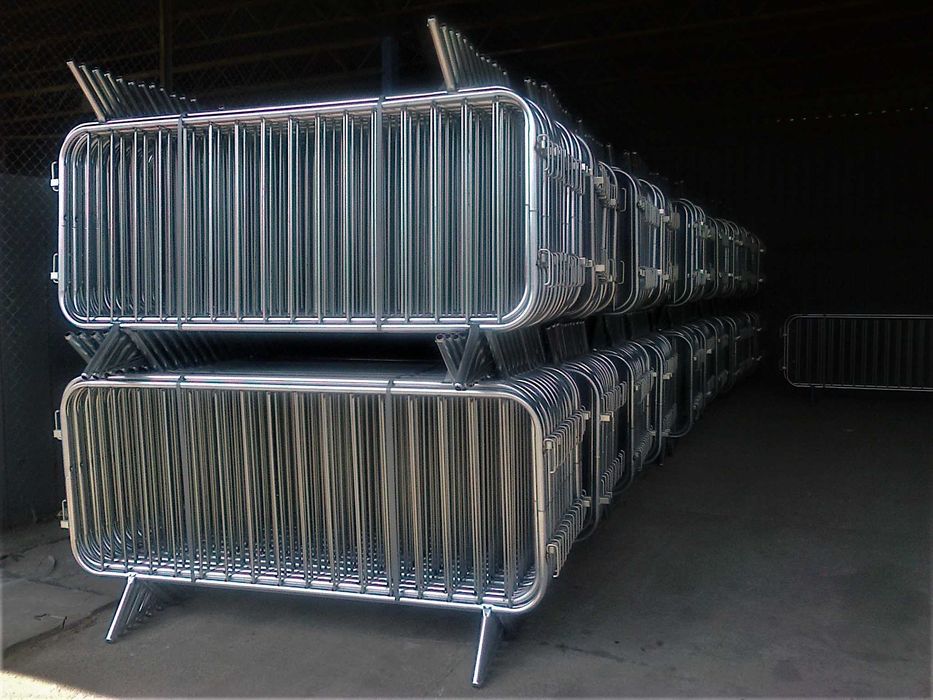 PROMOCJA EVENTU Barierki Mobilne FUTURE X 2,3 stalowe ocynk VANDERLINE