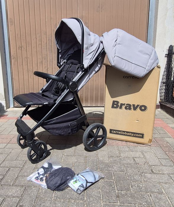 Wózek spacerowy CARRELLO BRAVO PLUS, dodatki