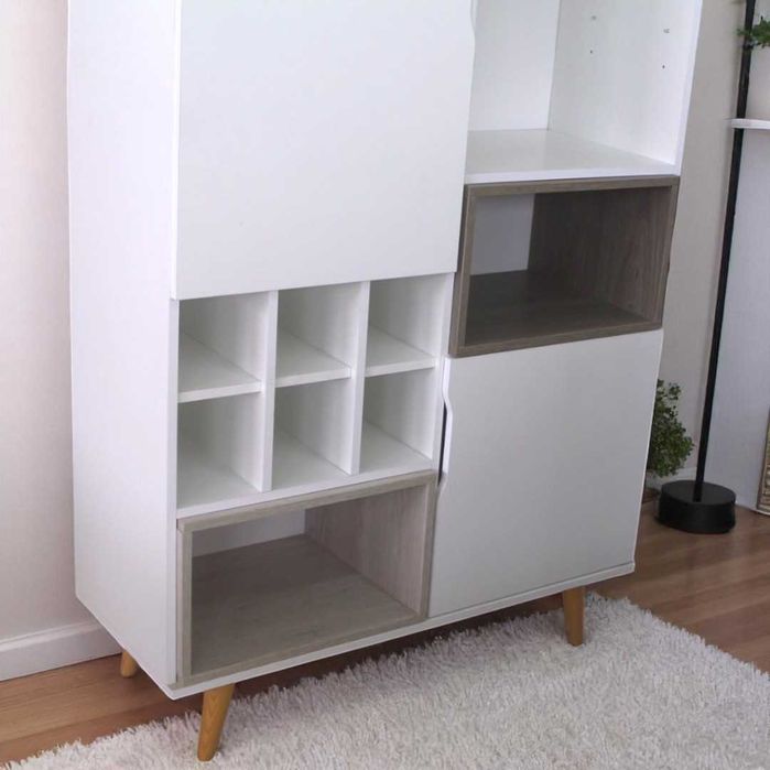 Elemento Largo com Garrafeira | Novo | Já Montado | Entrega Grátis