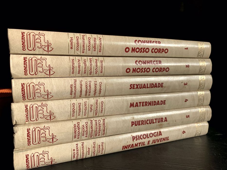 Coleção "Livros de Casal" com 6 volumes em ótimo estado