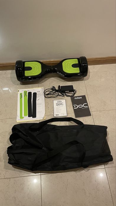 Hoverboard Nilox DOC 6.5 (Como Novo / Sem Riscos) + Carregador