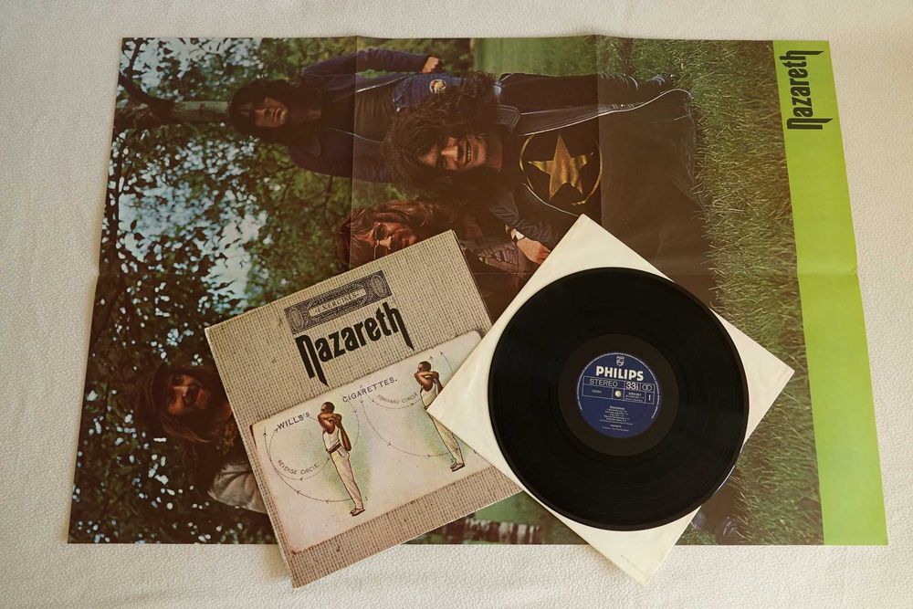 Nazareth - Exercises + Poster, 1972, 1 st press, Philips, DE