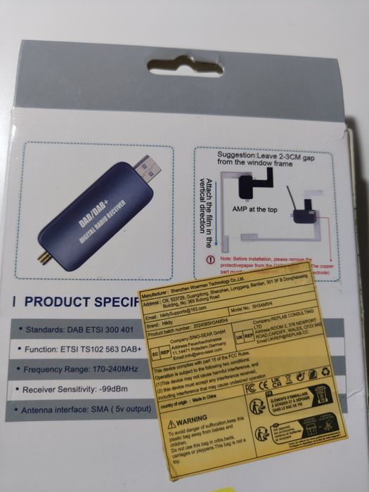 Hikity aktywna antena dab do radia samochodowego