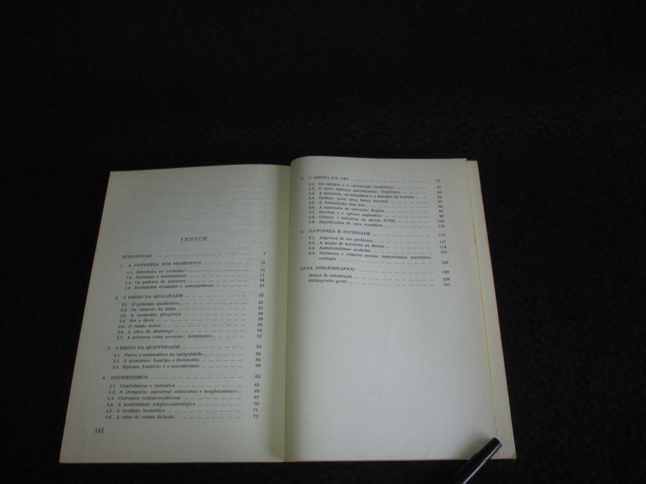 Livro As Filosofias da Natureza Paolo Casini 1979