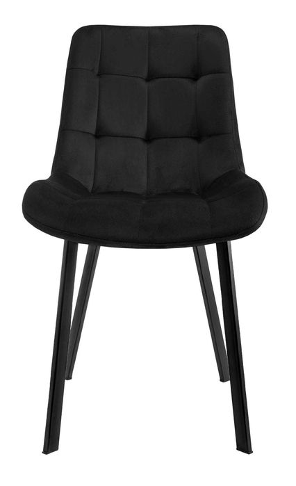 Welurowe krzesło tapicerowane do salonu i jadalni. Nowe. Wysyłka 24h