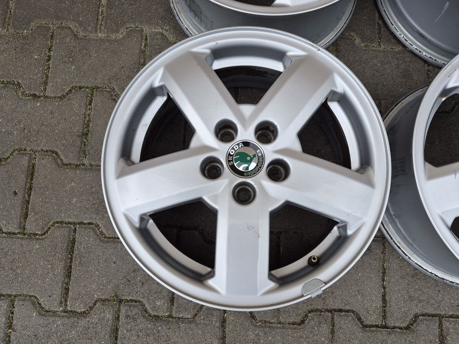 Alufelgi SKODA 5X100 6J15 ET 38