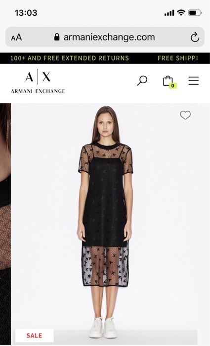 Сукня Armani Exchange, розмір XS