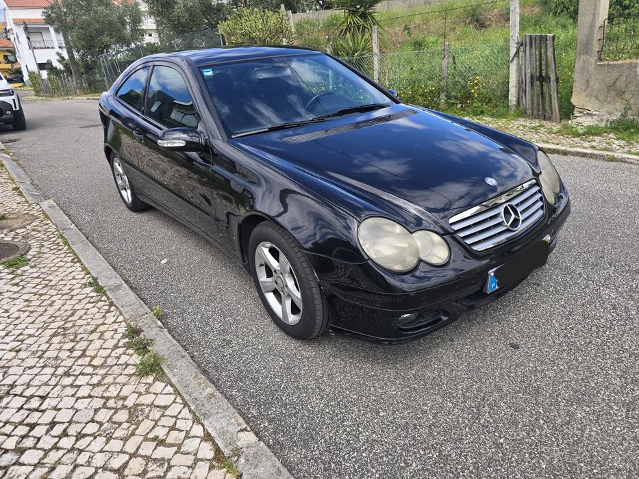 Mercedes classe c coupe 169000km reais iuc antigo sportcoupe