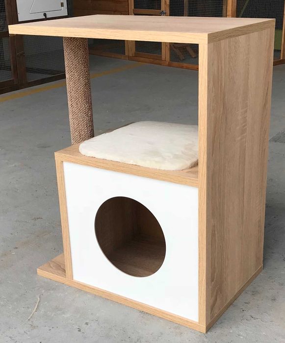 Domek z drapakiem dla kota SCARLET