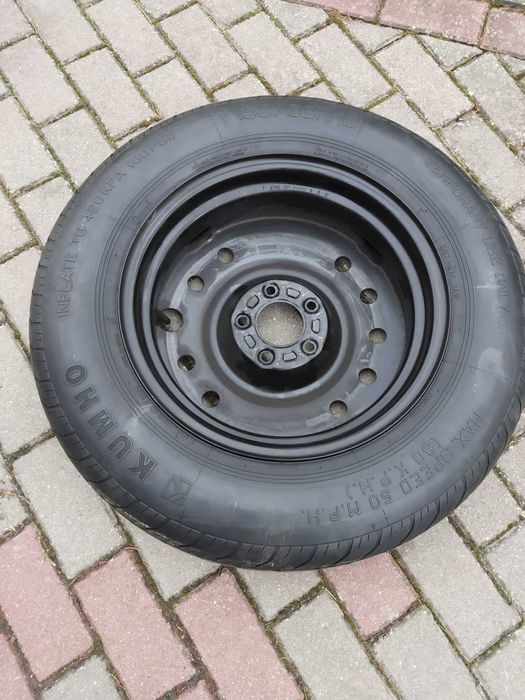koło zapasowe/dojazdowe 155/90R/16 rozstaw śrub 5x110
