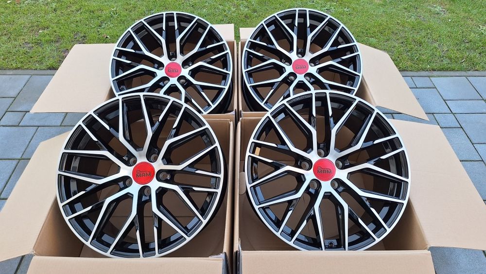Nowe Alufelgi 5x112 R18 Audi A3 8P 8V 8Y A4 B8 B9 A5 A6 Q5 Vw Passat B6 B7 B8 Golf VI VII CaddY