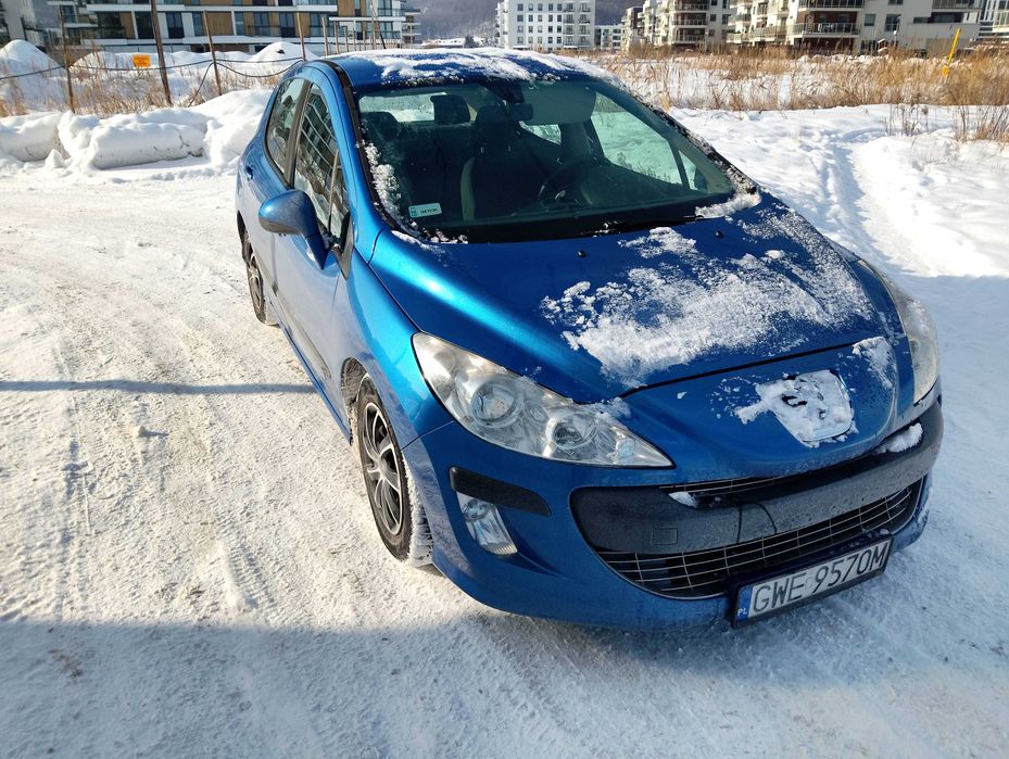 Peugeot 308 1.6 HDI, 2009r., Automat, Długie opłaty! Peżot