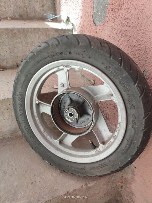 Диск передний 10B-F5168-00-35 Yamaha GEAR UA06J, колесо переднее