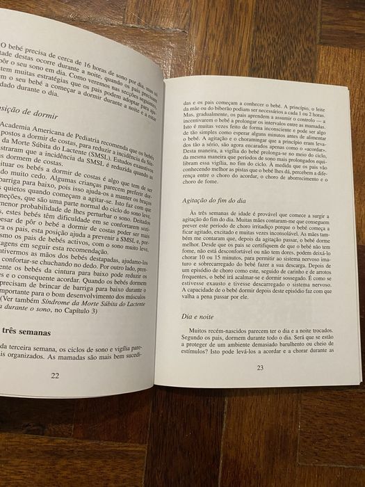 Livros “A criança e o sono” e “A criança e a disciplina”