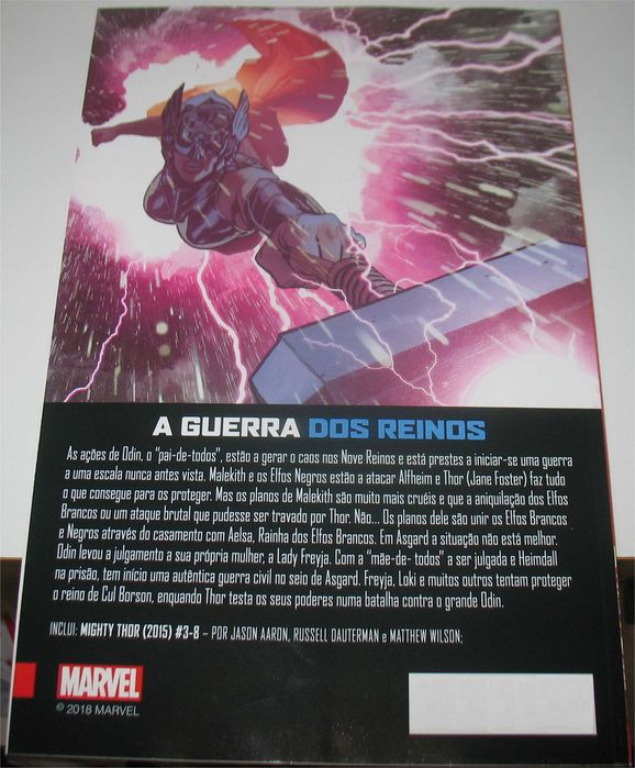 Marvel - Thor - Guerra dos Reinos