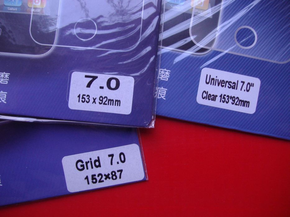 Защитная пленка для планшета/эл.книги 7" универсальная размер 153/92мм