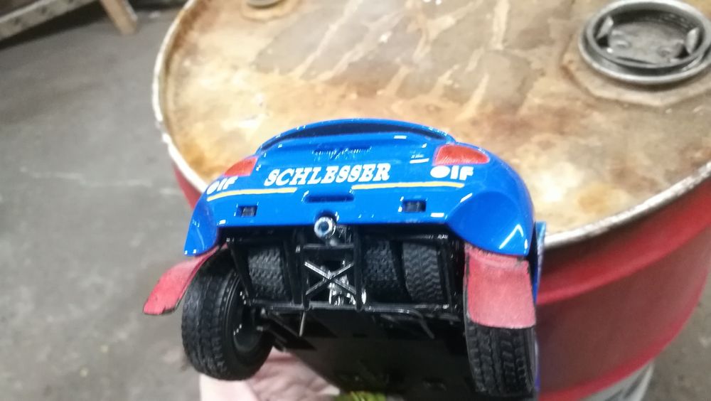 Bburago 2000 buggy schlesser renault megane italy dakar