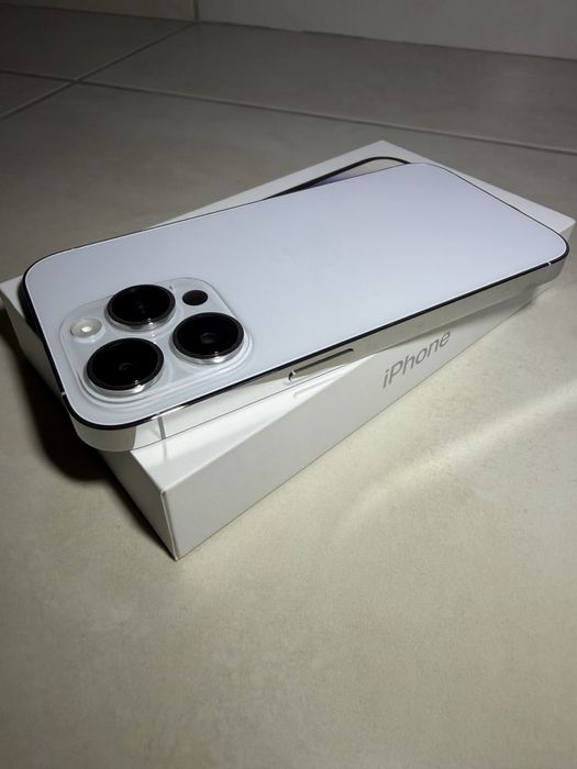 iPhone 14 Pro 256GB Preateado - como novo com caixa original