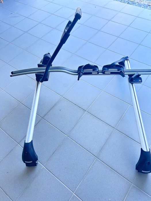 Barras de tejadilho + suporte de bicicleta