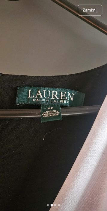 Suknia sukienka ralph lauren
