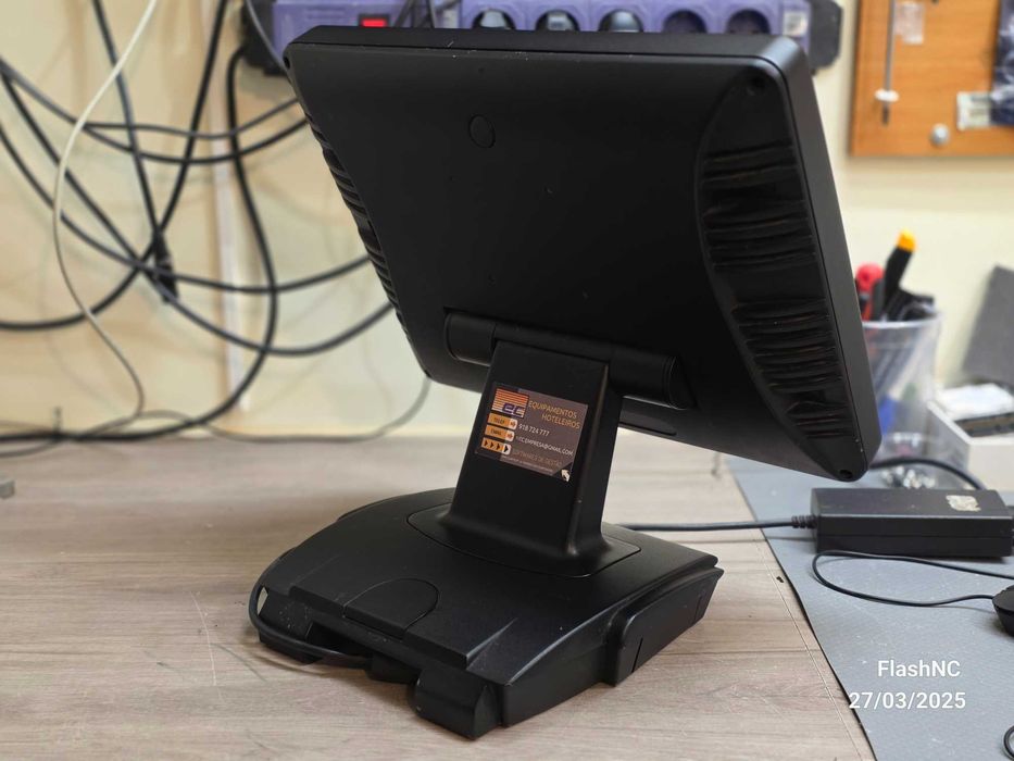 POS 15" Touch Registadora Ponto Venda com software gestão incluido