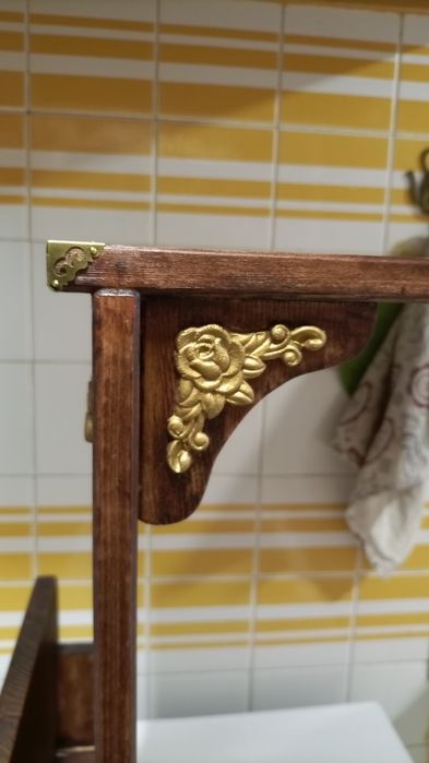 Mesa de apoio para sofá nova estilo rústico