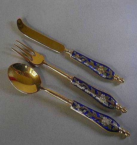 Винтажный Китайский набор клуазоне