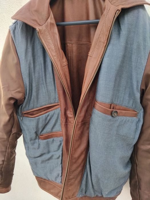 Casaco de pele homem