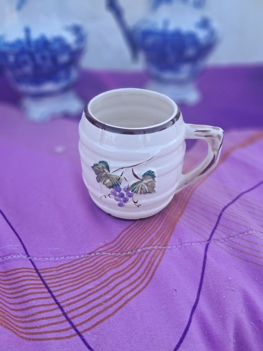 Caneca pintada mão