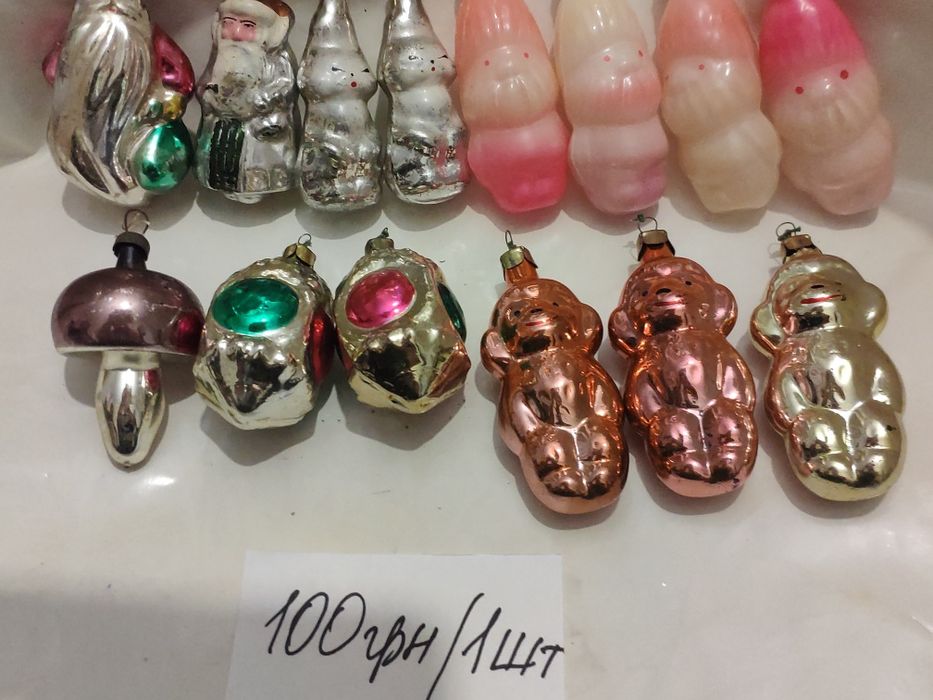 Набор новогодних игрушек