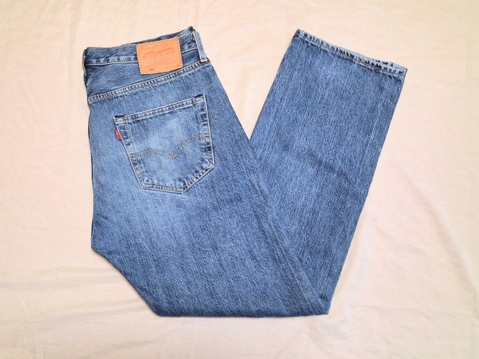 Levi's Premium 501 Original Fit  W34 L30 Преміальні джинси блакитні